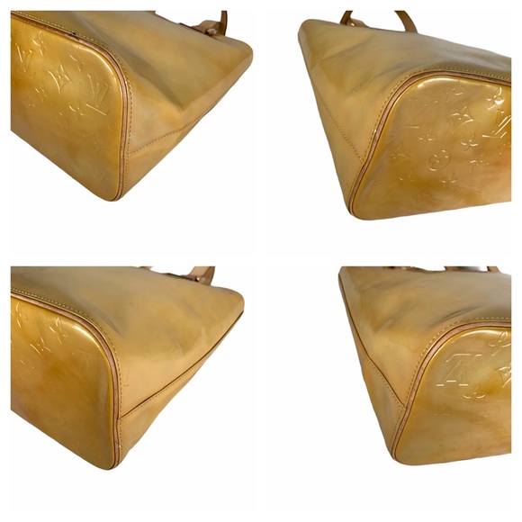 Louis Vuitton shoulder bag Houston  vernis yellow - Picture 10 of 13